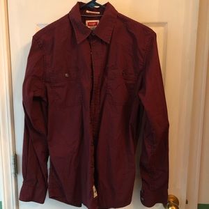 Young men’s Wrangler dress shirt